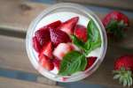 strawberry panna cotta | Classpop Shot