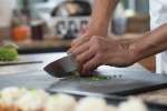 Chef chopping chives | Classpop Shot