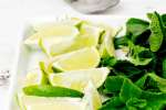 mint leaves and lime slices | Classpop Shot