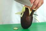 chef slicing eggplant | Classpop Shot