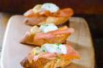 Salmon Lox Canapes | Classpop Shot