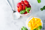 strawberry and mango parfaits | Classpop Shot