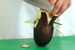 chef slicing eggplant | Classpop Shot