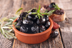 Tampa - black olives in bowl Shot