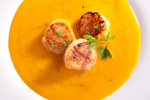 Curry Squash Soup With Roasted Scallops | Classpop