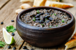 black bean and lime hummus | Classpop Shot