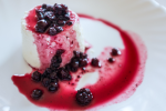 Blueberry Compote Panna Cotta | Classpop Shot