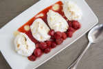 roasted strawberries with ricotta cream | Classpop Shot