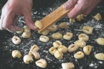 shaping fresh gnocchi Shot