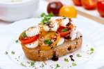 bruschetta with tomatoes and mozzarella | Classpop Shot