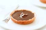 chocolate tart with graham cracker crust | Classpop Shot