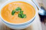 roasted carrot and coconut soup | Classpop Shot