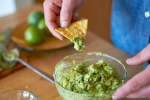 homemade guacamole on a chip | Classpop Shot