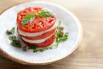 classic caprese sald with tomatoes mozzarella and basil | Classpop Shot