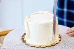 chef applying buttercream to cake | Classpop Shot