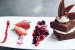 chocolate brownie and berry napoleons | Classpop Shot