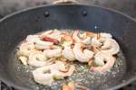 shrimps being sauteed in a pan | Classpop Shot