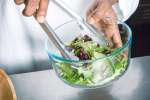 chef tossing green salad | Classpop Shot