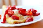 crepes with sweet ricotta filling and strawberries | Classpop Shot