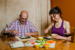 NYC - sushi making together Shot