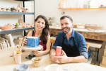 Los Angeles - couples pottery Shot