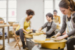 Los Angeles - group pottery class copy Shot