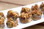 sausage stuffed mushrooms | Classpop Shot