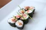 hosomaki skinny roll with ahi tuna | Classpop Shot