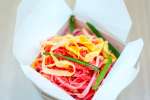 pink asian noodle salad | Classpop Shot