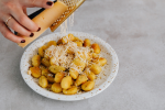 NYC - cacio e pepe gnocchi Shot