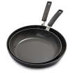 GreenPan Levels Ceramic Nonstick 10 & 12" Fry Pan Set 2