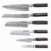 Cuisine::pro Damashiro Emperor Shi 7-Piece Knife Block Set 2