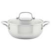 KitchenAid 4-Quart 3-Ply Stainless Steel Casserole with Lid 1