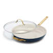 GreenPan Reserve Ceramic 12-Inch Fry Pan with Lid - Twilight Blue 2