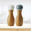 Anolon Teak and Marble 2-Piece Salt and Pepper Grinders 3