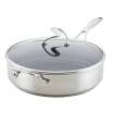 Circulon S-Series 5-Quart Stainless Steel Saute Pan with Helper Handle 1