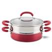 Rachael Ray Create Delicious Enameled Aluminum 3-Quart Steamer Set 2