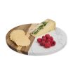 Maison du Fromage Round Cultured Marble & Wood Cheese Board 1