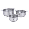 Zwilling 6-Piece Stainless Steel Bowls and Strainer Set 3