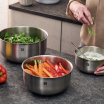 Zwilling 6-Piece Stainless Steel Bowls and Strainer Set 5