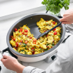 GreenPan Elite 5.5-Quart Oval Electric Skillet - Cream 3