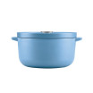 KitchenAid Enameled Cast Iron 6-Qt Dutch Oven Blue Velvet