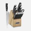 Cuisinart Triple Rivet 15-Piece Knife Block Set Block