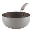 Rachael Ray Cook + Create 3-Quart Nonstick Sauce Pan Gray