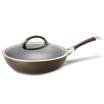 Circulon Symmetry 12-Inch Stir Fry Pan with Lid Chocolote