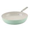 KitchenAid Hard Anodized Ceramic Nonstick 12.25-Inch Frying Pan Pistachio