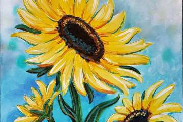 Three Sunflowers - Chicago