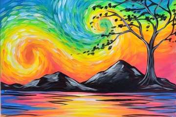 Colors of a Starry Night