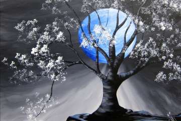 Mellow Tree and Blue Moon