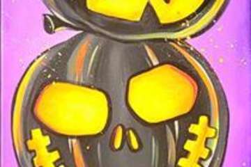 Spooky Jack-o’-Lantern Stack